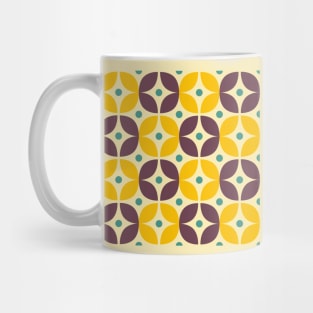 Geometric Pattern: Stylised Flower: Veronica Mug